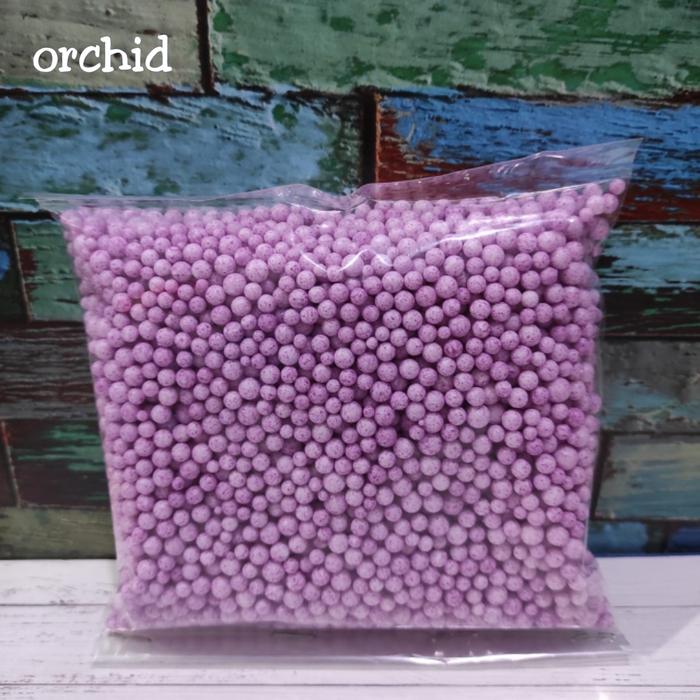 Gambar butiran styrofoam warna/floam/butiran gabus undian/isi giftbox/slime - orchid dari yora paper undefined Tokopedia