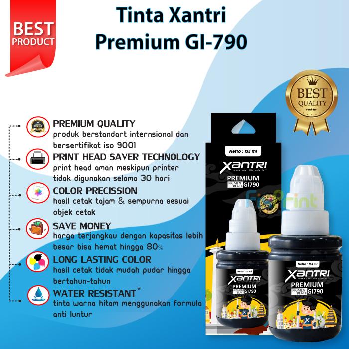 Gambar Tinta G Series Canon Premium Ink Black Printer G1000 G2000 G3000 135ml - Hitam dari FixPrint Jakarta undefined Tokopedia