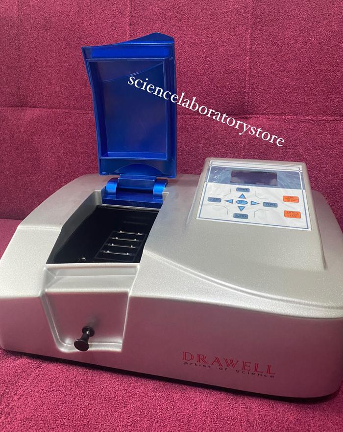 Gambar UV/VIS Spectrophotometer Single Beam Merek Drawell DU-8200 dari Science Laboratory Shop undefined Tokopedia