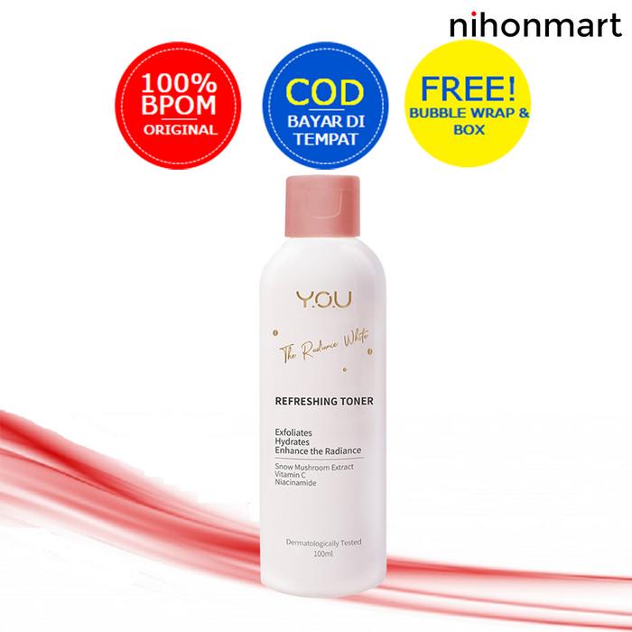 Gambar YOU The Radiance White Refreshing Toner 100ml dari nihonmart undefined Tokopedia