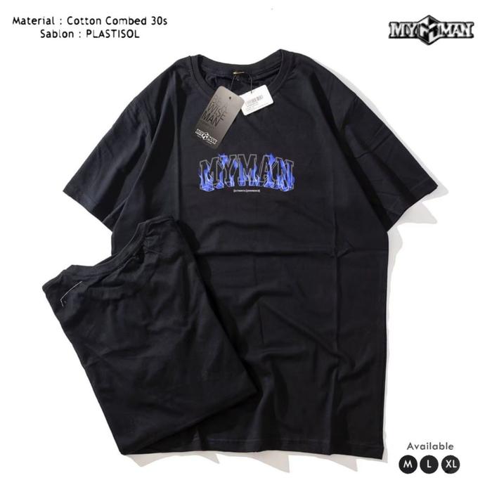 Gambar kaos my man clothing cowok - M dari tokogi fashion undefined Tokopedia