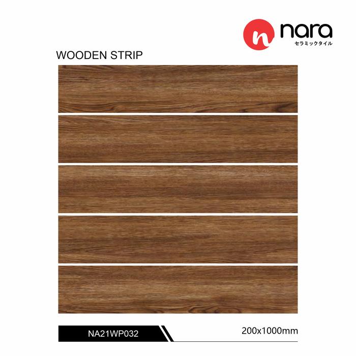 Gambar GRANITE NARA CERAMICA 20 x 100 cm - WOODEN STRIP - NA21WP032 dari Nara Ceramica undefined Tokopedia