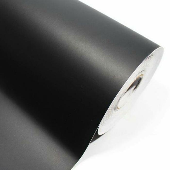 Gambar stiker putih polos white board wallpaper pelapis lemari putih glosy - hitam doff dari Bintang sticker kaca undefined Tokopedia