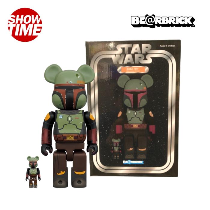 Jual Bearbrick x Star Wars Boba Fett (Recovered Armor) 100