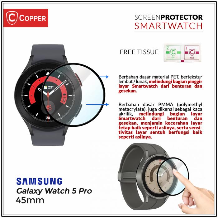 Promo Samsung Galaxy Watch Pro 45mm COPPER Anti Gores