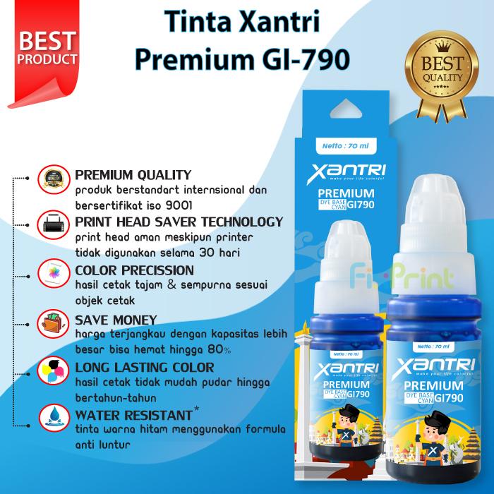 Gambar Tinta Refill Printer Canon E400 E410 E460 E470 E480 E500 E510 E560 - Biru dari FixPrint Jakarta undefined Tokopedia