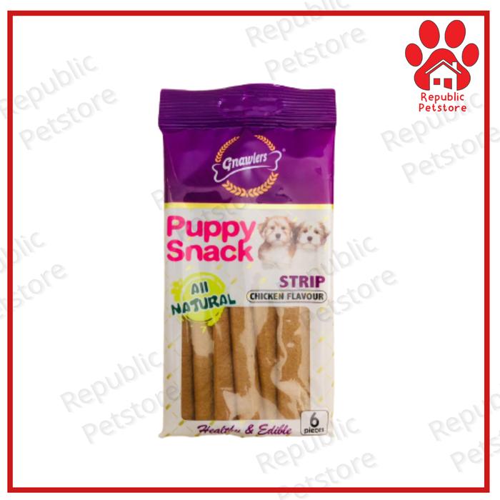 Gambar Gnawlers Puppy Snack Bone - Cemilan Anak Anjing All Varian - Strip dari Republic Petstore undefined Tokopedia