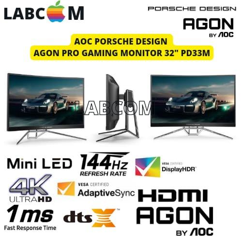 Gambar AOC PORSCHE DESIGN AGON PRO PD32M GAMING MONITOR 32" 4K HDR 1400 144HZ dari L@bcom undefined Tokopedia