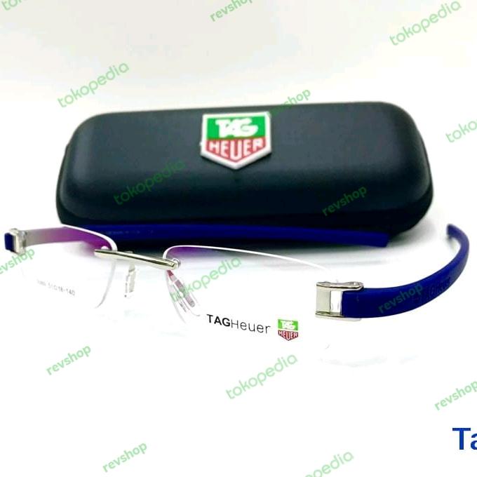 Frame Kacamata Tag Heuer Frameless frame saja