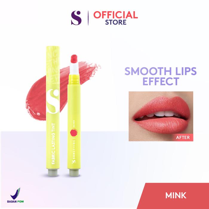 Gambar SOMETHINC FABRIC Lasting Tint - Lip Tint Natural - Mink dari Somethinc undefined Tokopedia