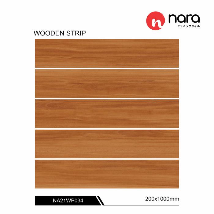 Gambar GRANITE NARA CERAMICA 20 x 100 cm - WOODEN STRIP - NA21WP034 dari Nara Ceramica Kota Administrasi Jakarta Utara Tokopedia