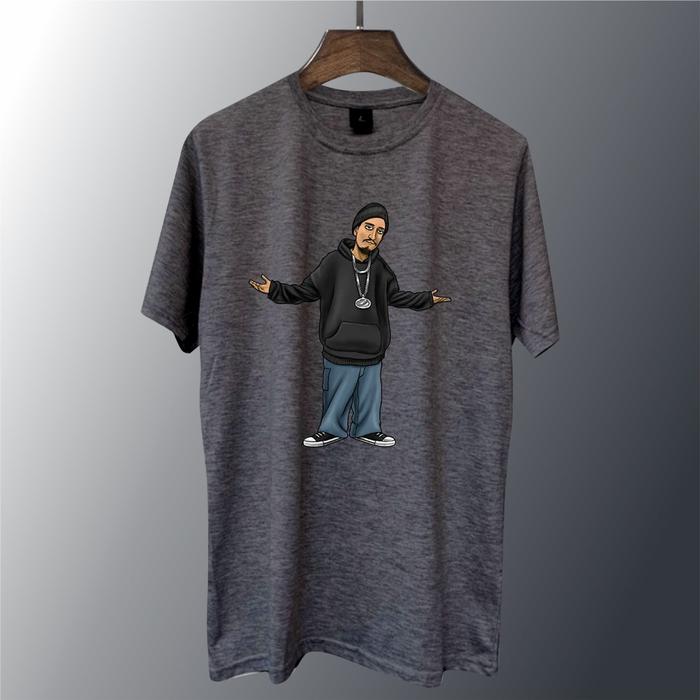 Gambar Kaos Pria O-neck Alan - abu tua, M dari Julclothing undefined Tokopedia