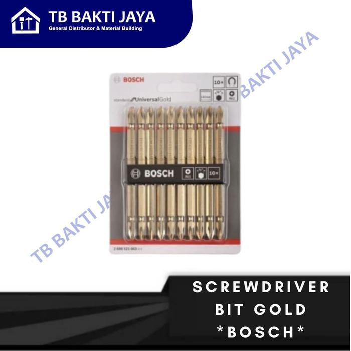 Gambar Mata Obeng / Screwdriver Bit / Mata Obeng Bosch - Gold dari BJ General Distributor undefined Tokopedia