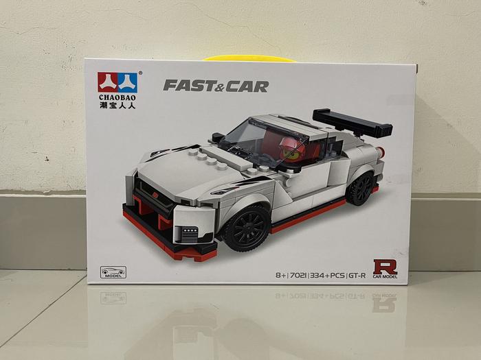 Gambar Bricks Block chao bao Fast Car AE 86 & GT-R - GT-R dari yubishop 3 undefined Tokopedia