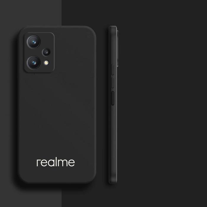 Gambar Case Realme C33 Casing Softcase Solid Liquid Matte - Hitam, REALME C33 dari CASEHP88 undefined Tokopedia