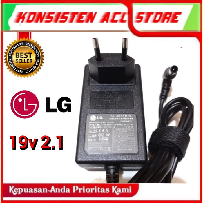Gambar AC Adapter Adaptor TV LED Monitor LG 19v 1.7A - LG 19v 2.1a dari Konsisten Acc Store undefined Tokopedia
