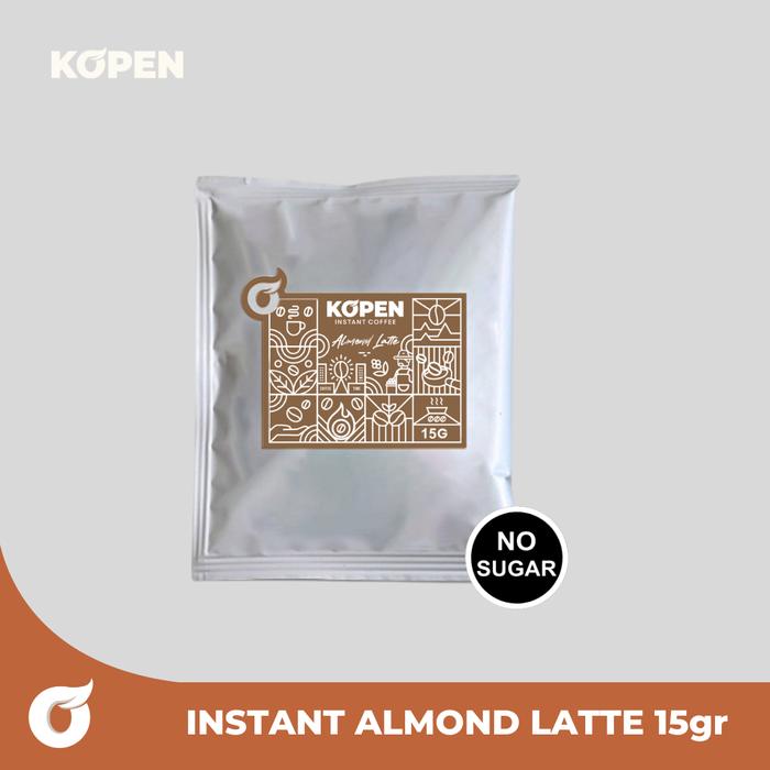Gambar Kopi Cappuccino 14gr | Kopi Sachet Murah - Almond Latte dari Kopen Official Kota Semarang Tokopedia