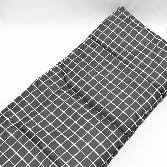 Gambar BED COVER SAJA SELIMUT 120x210 CM | KOTAK HITAM & KOTAK ABU - KOTAK ABU, BC SAJA SINGLE dari Sungjae Sprei Bedcover Kab. Bandung Tokopedia