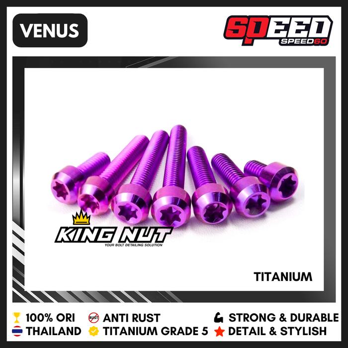 Gambar Titanium Probolt Baut M 8 x 40 Drat 12 x 40 Grade 5 King Nut Thailand - Venus dari Speed60 undefined Tokopedia