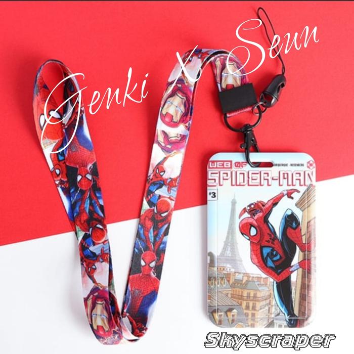 Gambar Animation Tempat kartu / ID card holder /flash card e toll / name tag - SKYSCRAPER dari Genki Ritchi undefined Tokopedia