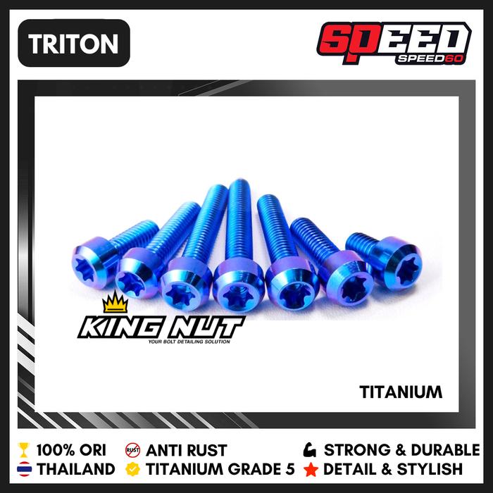 Gambar Titanium Probolt Baut M 8 x 40 Drat 12 x 40 Grade 5 King Nut Thailand - Triton dari Speed60 undefined Tokopedia