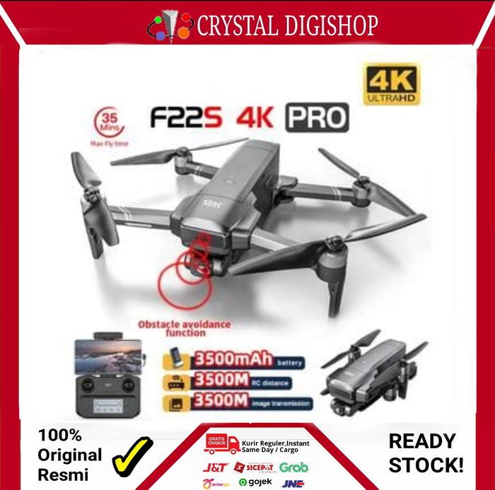 Gambar Drone SJRC F22S 4K PRO PTZ 3.5KM Version EIS dari Crystal Digishop undefined Tokopedia