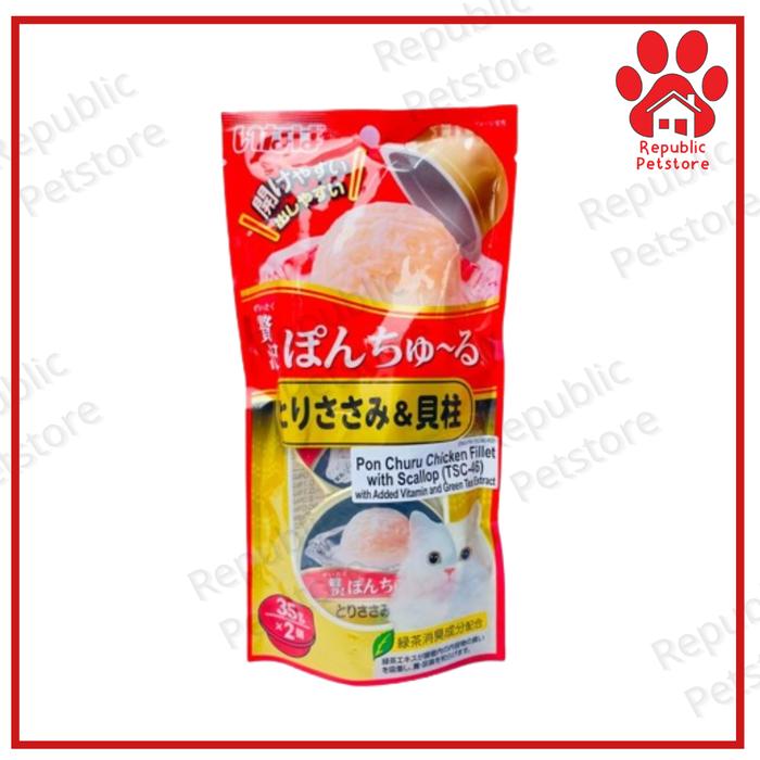 Gambar Ciao Cup Pon Churu Cat Food INABA Isi 2 Cup - Cat Snack Cemilan Kucing - Chicken Scallop dari Republic Petstore undefined Tokopedia