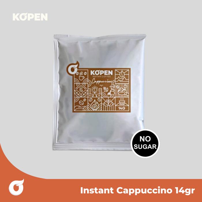 Gambar Kopi Cappuccino 14gr | Kopi Sachet Murah - Cappucino dari Kopen Official undefined Tokopedia