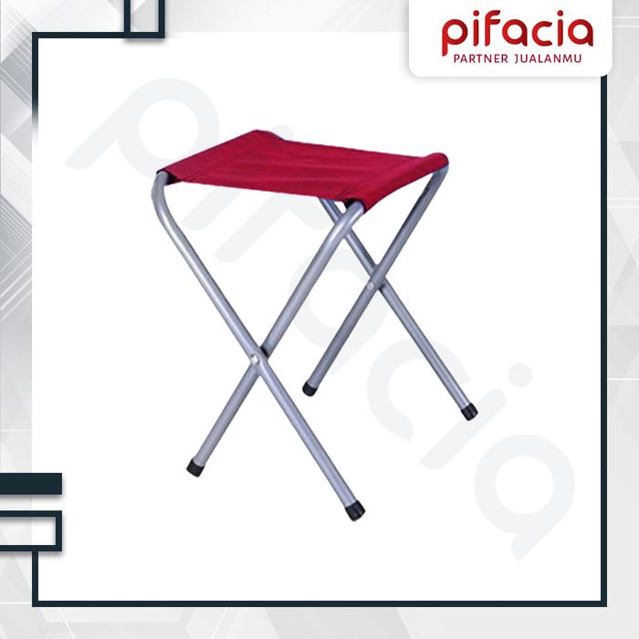 Gambar Kursi Pancing Lipat Bangku Camping Outdoor Folding Portable Mini - Merah dari Pifacia undefined Tokopedia