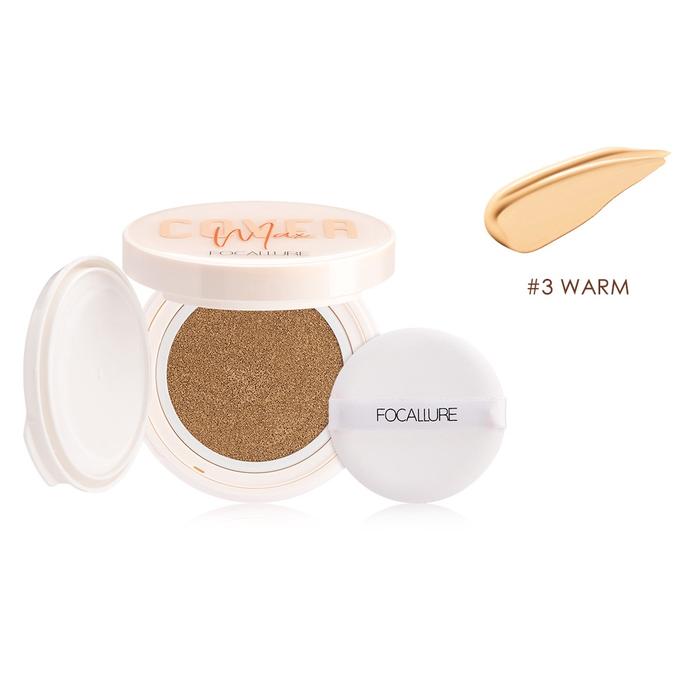 Gambar FOCALLURE Matte BB Cushion Foundation Natural Plant Skin Nourish FA162 - #03 WARM dari BEAUTY ENTITY undefined Tokopedia