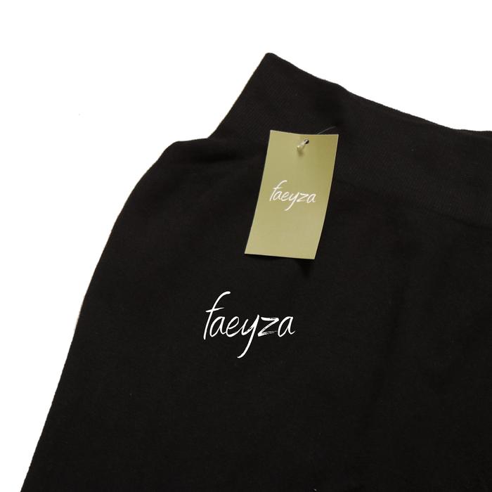 Gambar Celana Legging Wanita Jumbo Polos Premium Tebal Faeyza 4L 5L 6L - Hitam, 4L dari FAEYZA.SHOP_NEW undefined Tokopedia