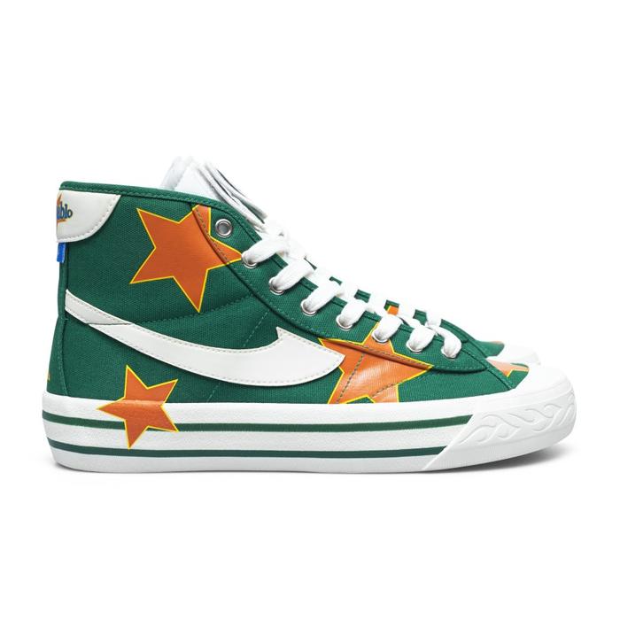 Gambar [ORIGINAL] Sepatu Compass x Boy Pablo (Low Black White/Blue,Hi Green) - HIGH GREEN, 41 dari RiwaystoreID undefined Tokopedia