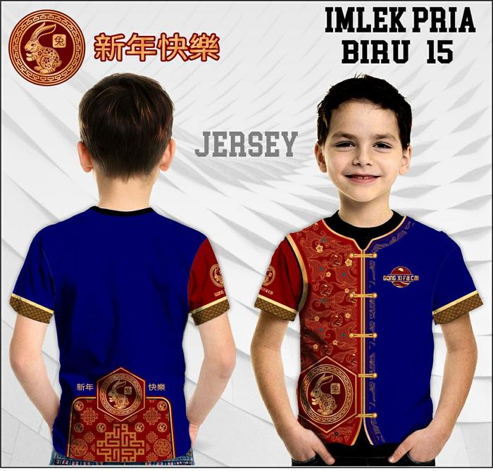 Gambar Jersey drifit sublime cheongsam imlek 2023 tahun baru cina 11 - Biru, 4 dari 100KAOS undefined Tokopedia
