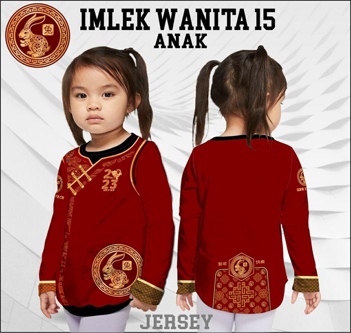 Gambar Jersey drifit sublime cheongsam imlek 2023 tahun baru cina 10 - Merah, 0 dari 100KAOS undefined Tokopedia