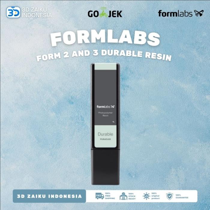Gambar Original Formlabs Form 2 and 3 Durable Resin for 3D Printing dari 3D Zaiku Sby undefined Tokopedia