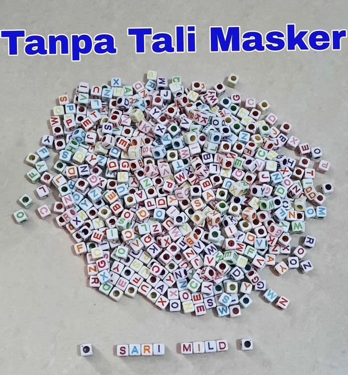 Gambar Strap Tali Masker Elastis Anak / Konektor Masker - Tambah Nama dari sarimild undefined Tokopedia