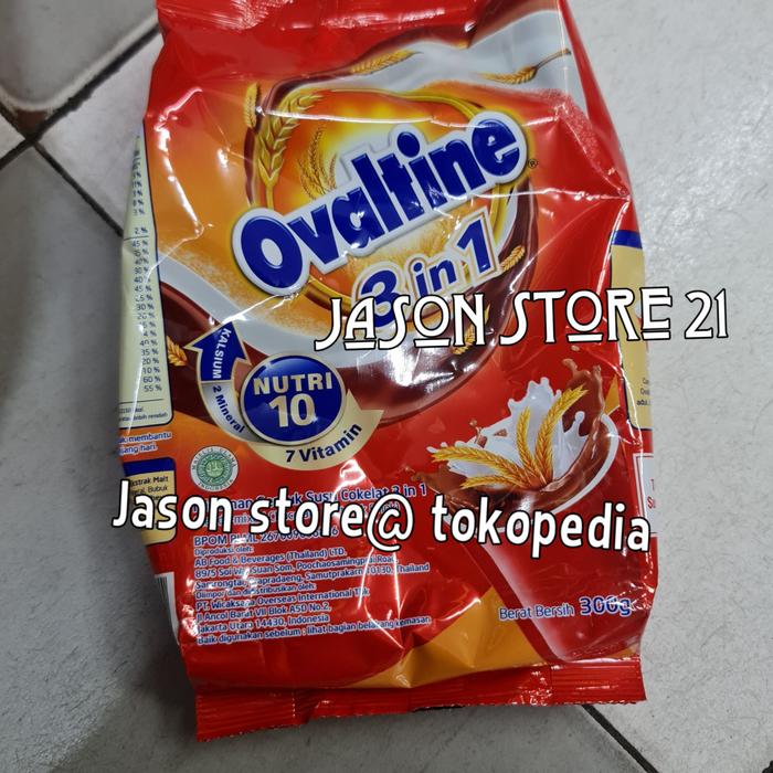 Gambar susu ovaltine 3 in 1 300gram/susu ovaltine 3in1 300 gram dari Jason Store 21 undefined Tokopedia