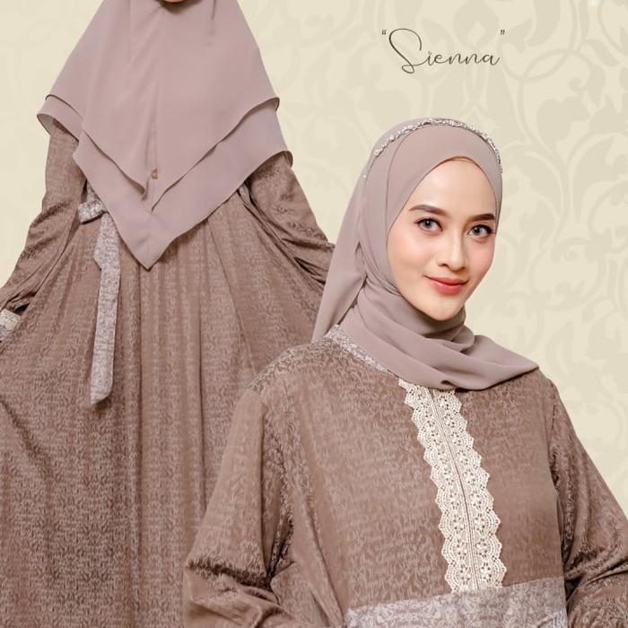 Gambar Gamis Humaira Dress By Attin Gamis Saja - sienna, XXL dari muslimbagus undefined Tokopedia
