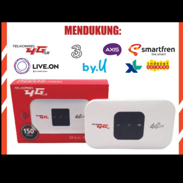 Jual MIFI MODEM WIFI 4G UNLOCK ALL OPERATOR Free Perdana Telkomsel By.u ...