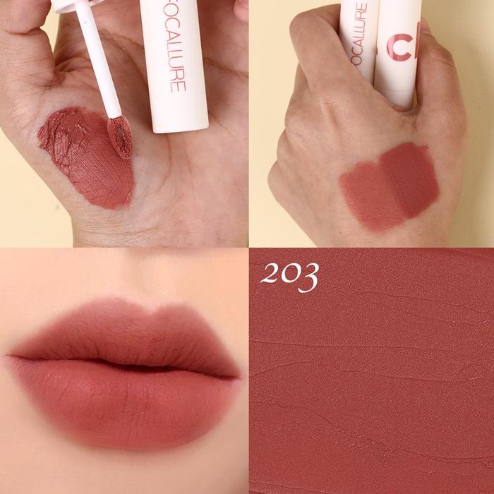Gambar FOCALLURE Lipstik Cream Velvet-Mist Matte Lip Clay #JasmineMeetsRose - 203 Hot! dari BEAUTY ENTITY undefined Tokopedia