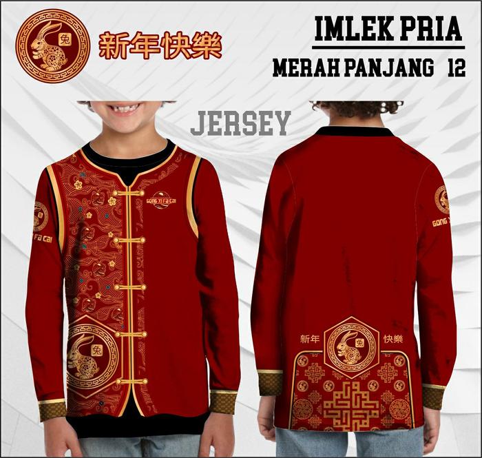 Gambar Jersey drifit sublime cheongsam imlek 2023 tahun baru cina 12 - Merah, 0 dari 100KAOS undefined Tokopedia