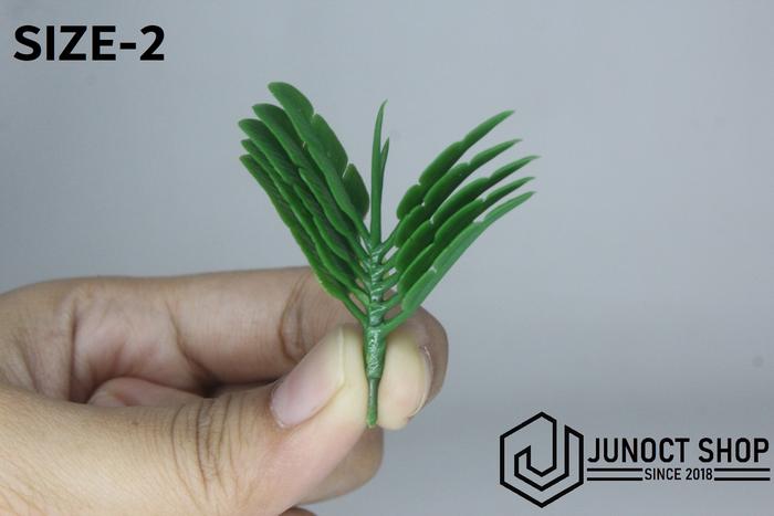Gambar Maket Daun Tulang Sejajar Pararel Hijau Plastik Pisang Kipas Special 2 - Size-2 dari Junoct Shop undefined Tokopedia