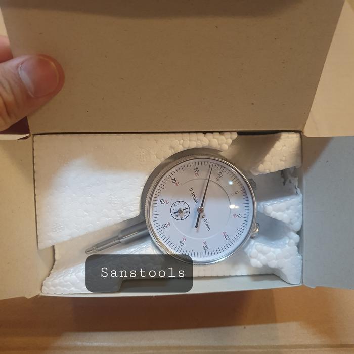 Gambar Mini Dial Indikator digital 0-10mm 0-12,7mm indicator 0,01mm 0,001mm - Manual 0-10mm dari Sanstools undefined Tokopedia