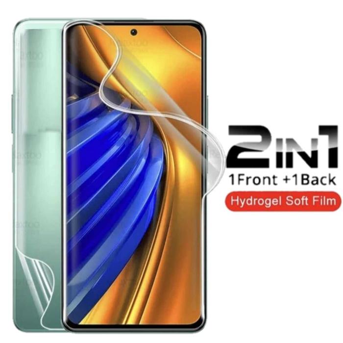 Gambar Anti Gores Xiaomi Redmi Note 12 Pro Hydrogel Film Not Tempered Glass - Dpn +Blkg Clear, Redmi Note 12 dari ALBABCASE undefined Tokopedia