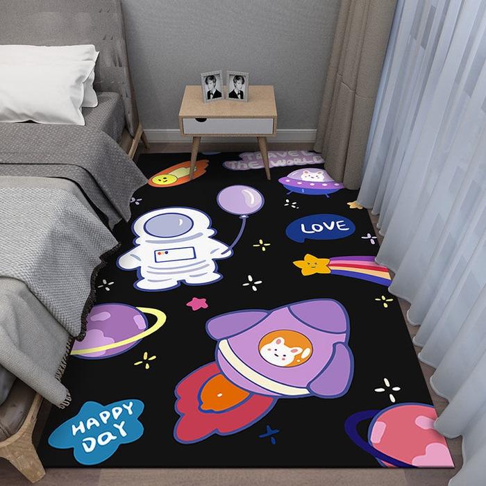 Gambar Karpet permadani anak Rug Mat dengan backing bahan antislip dari Rumah.Balita_Mks undefined Tokopedia