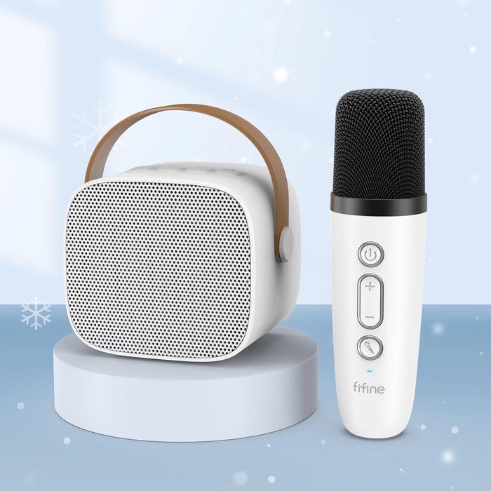 Gambar Fifine E1 - Portable Karaoke Wireless Microphone with Speaker - Putih dari Urban Digi Essentials undefined Tokopedia