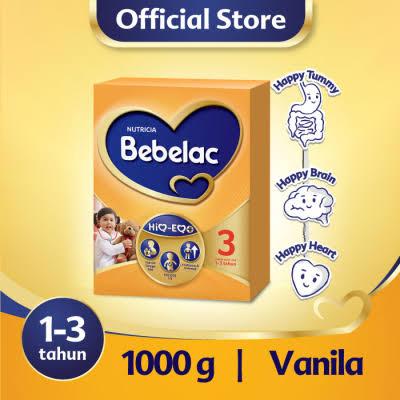 Gambar Bebelac 3 Susu Pertumbuhan Anak 1-3 Tahun Vanila 1 kg dari Toserba Yassir undefined Tokopedia