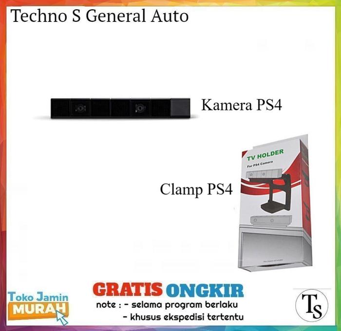 Gambar Kamera PS4 dan Holder - Camera PS4 dan Bracket - kamera ps4 with Stand - Plus Stand dari Techno S General Auto / TSGA undefined Tokopedia