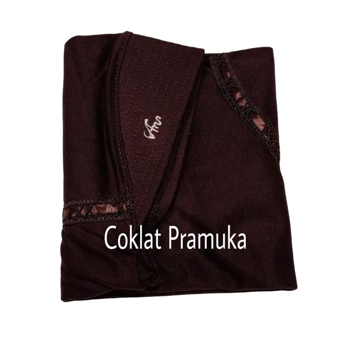Gambar JILBAB ANAK SEKOLAH HIJAB ANAK SEKOLAH SD,SMP,SMA  JILBAB HIJAB ANAK Kerudung Instan - Cokelat, L dari Jafar karnaval undefined Tokopedia