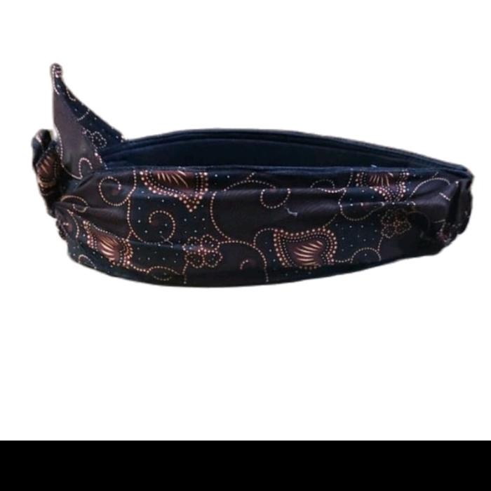 Gambar iket sunda praktis/totopong bordir siliwangi warna hitam - brown lov, All Size dari rahanu store_NEW undefined Tokopedia
